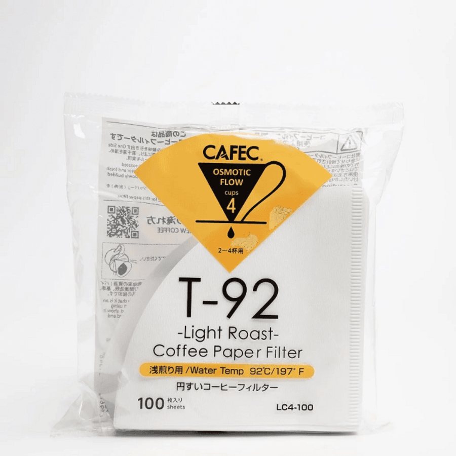 Паперові фільтри CAFEC T-92 Light Roast, 100 шт